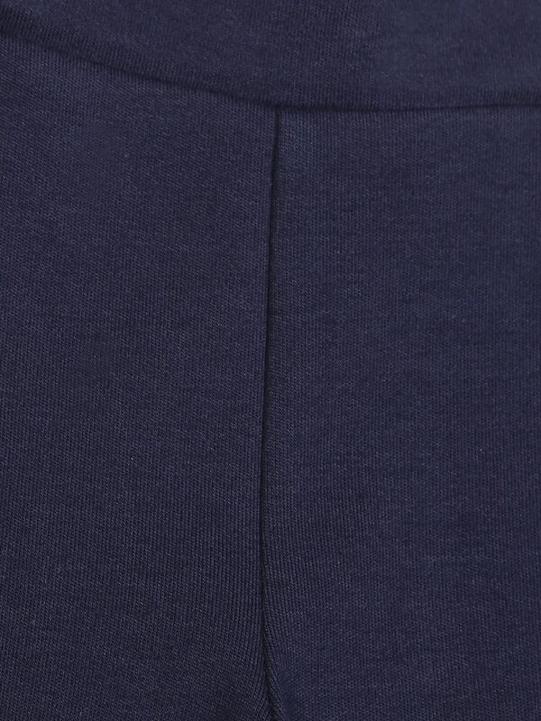 Knitted Long Trousers -Navy image number 2